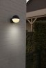 Lampa zewnętrzna kinkiet nowoczesna minimalistyczna kula szara aluminiowa LOOMA IP54 5138001118 LUTEC